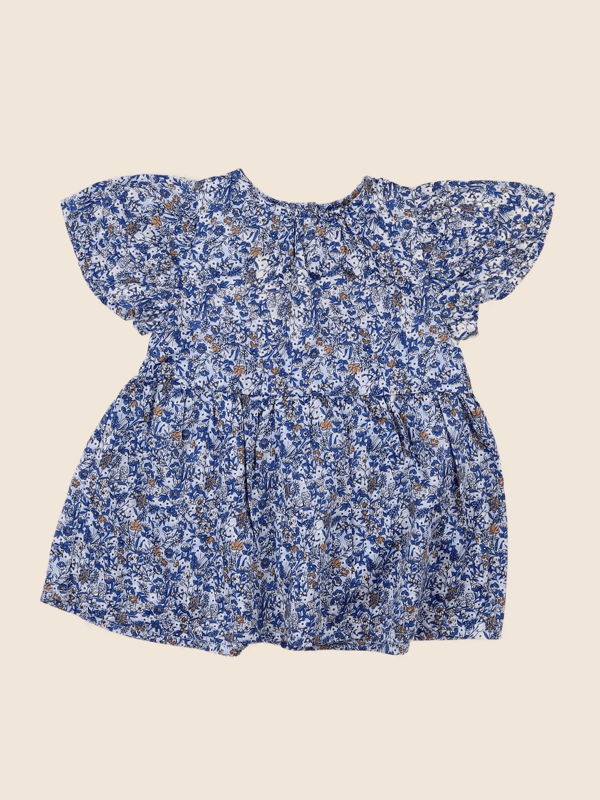 Tape à l'oeil - robe bleu - 12 mois