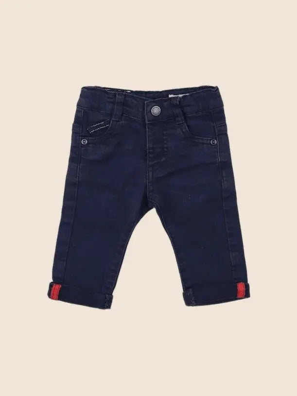 Vertbaudet - pantalon bleu - 3 mois