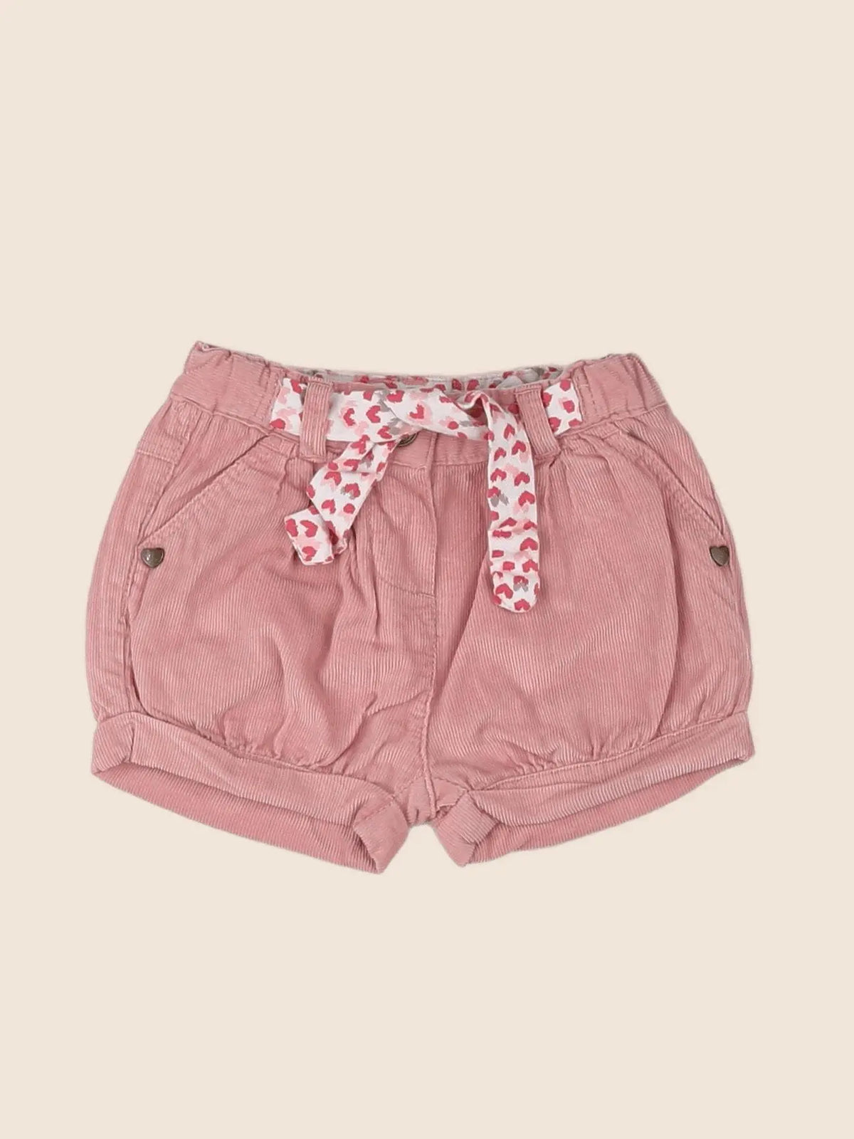 Tape à l'oeil - short rose - 3 mois