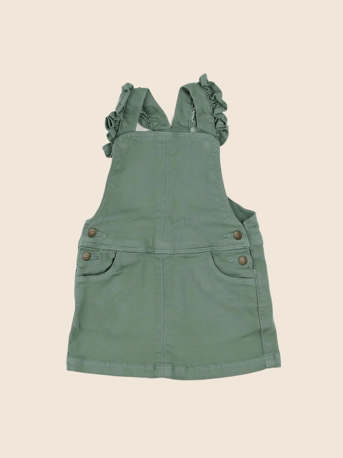 Tape à l'oeil - robe vert - 12 mois