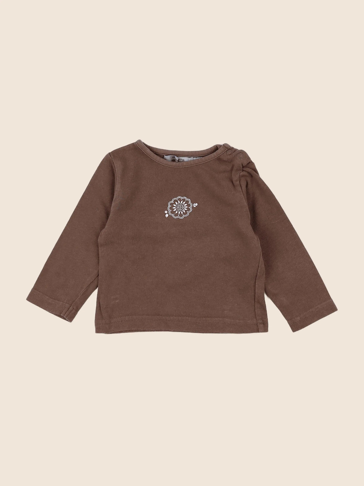 Tape à l'oeil - tee-shirt marron - 6 mois