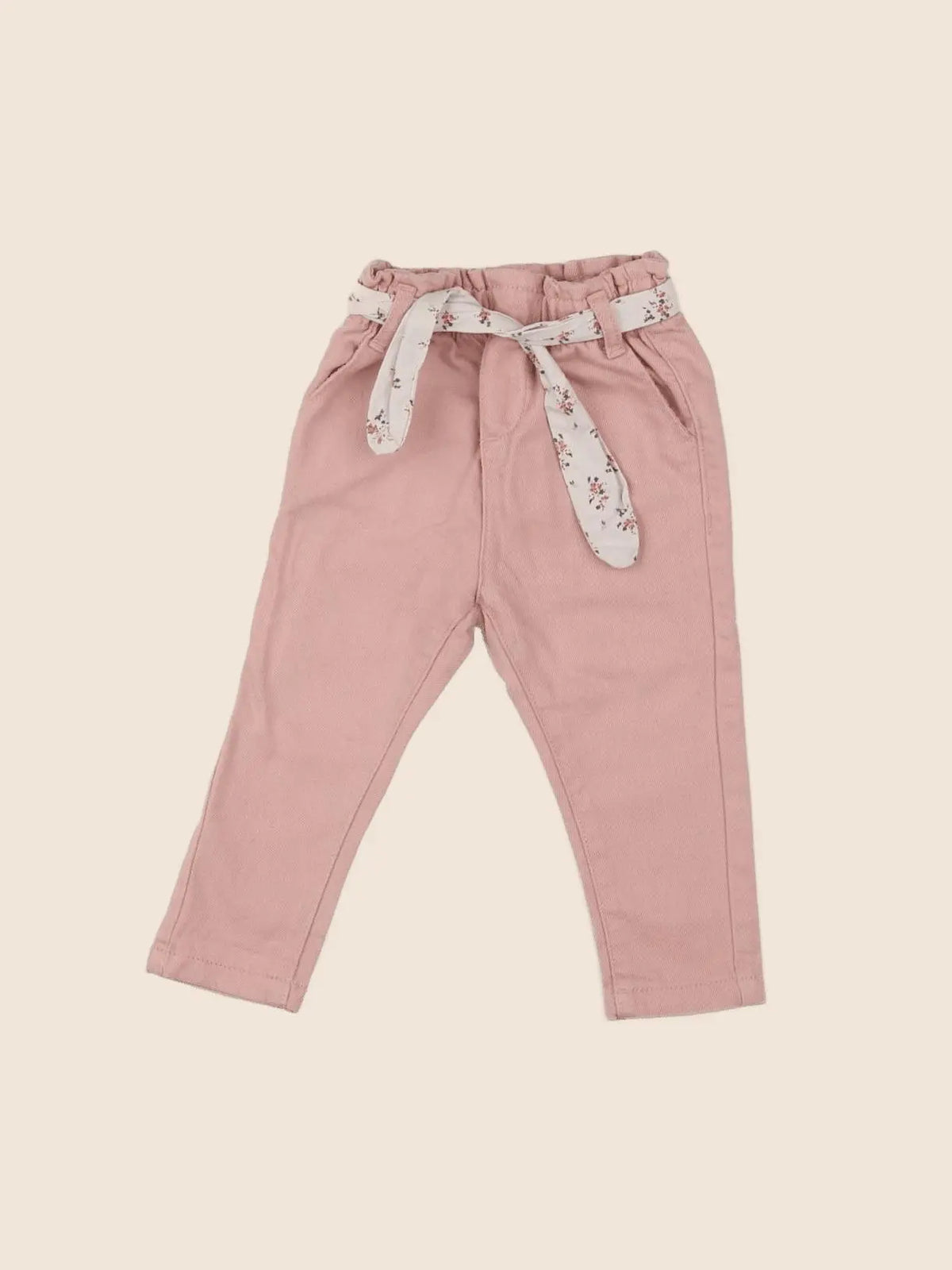 Vertbaudet - pantalon rose - 12 mois