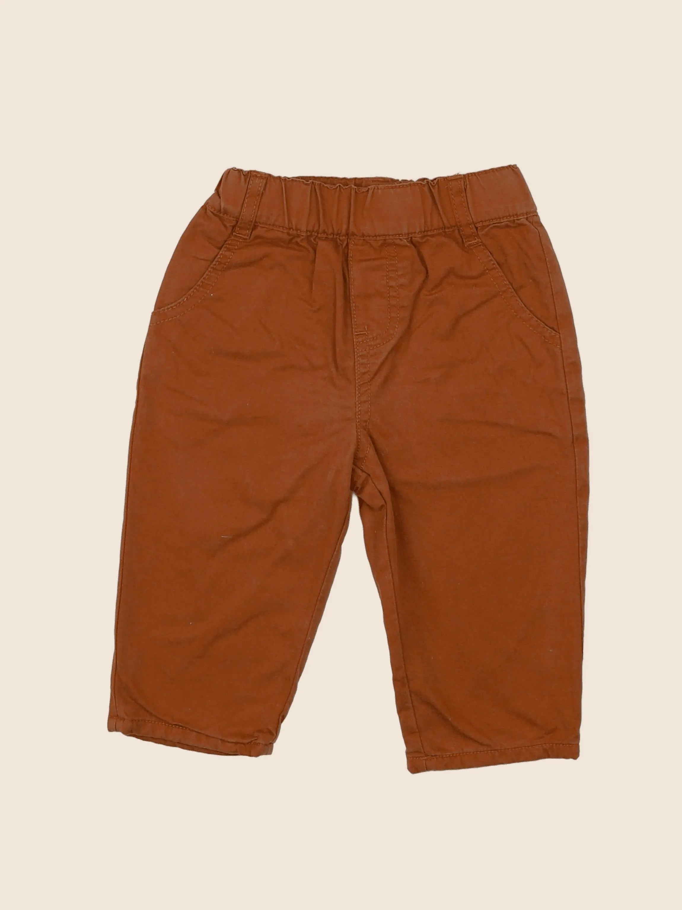 Boutchou - pantalon marron - 6 mois