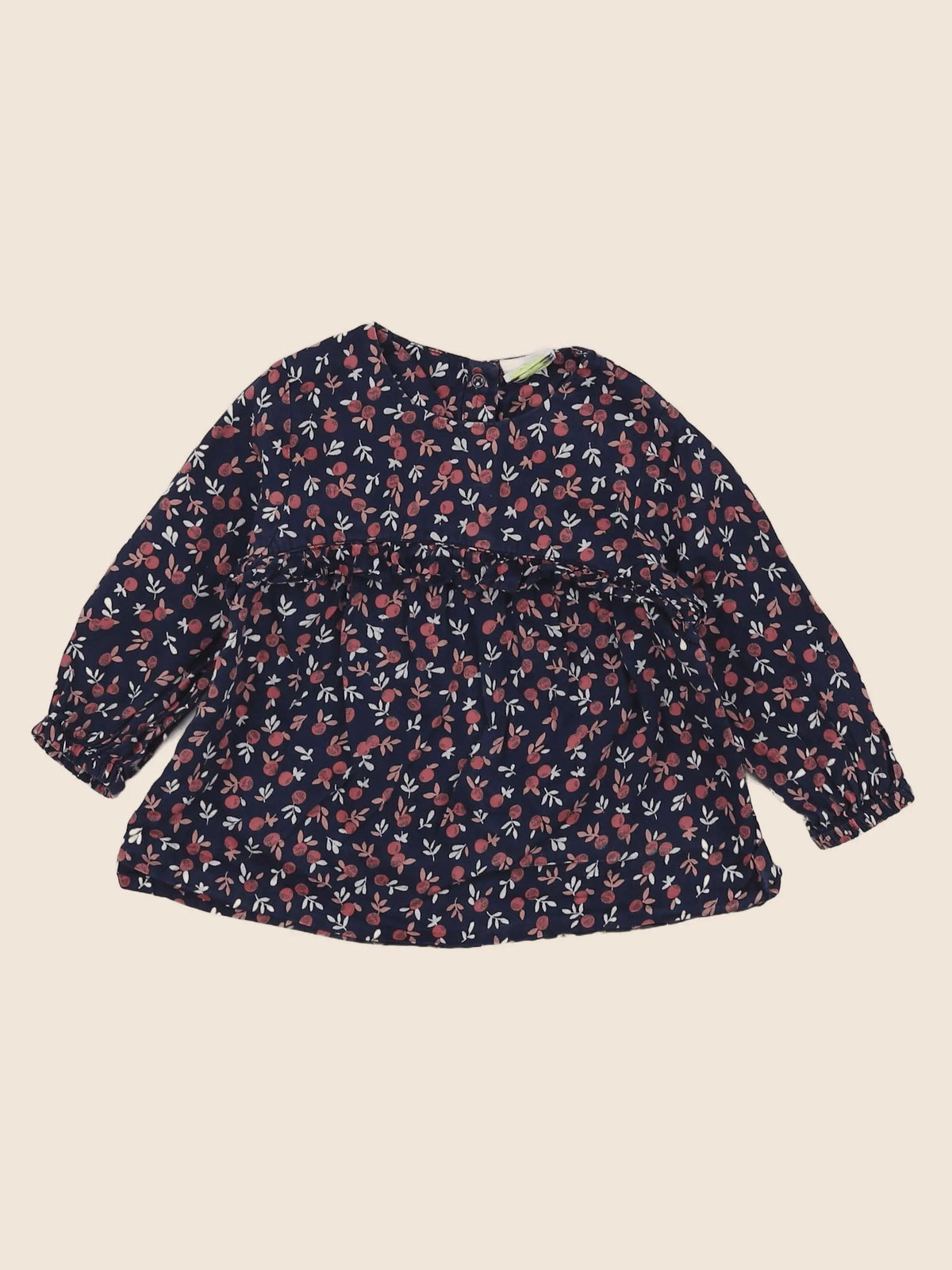Tape à l'oeil - blouse multicolore - 12 mois
