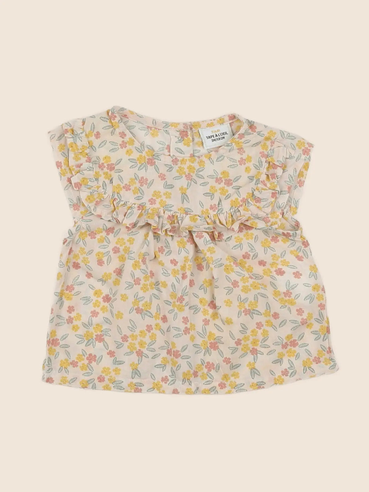 Tape à l'oeil - blouse multicolore - 3 mois