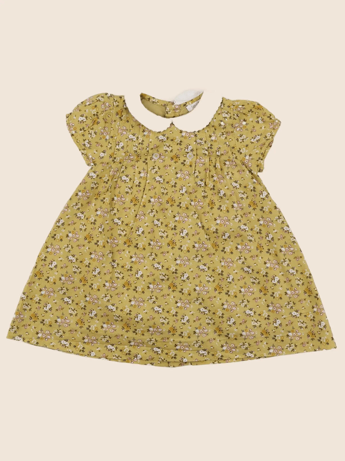 Boutchou - robe jaune - 6 mois