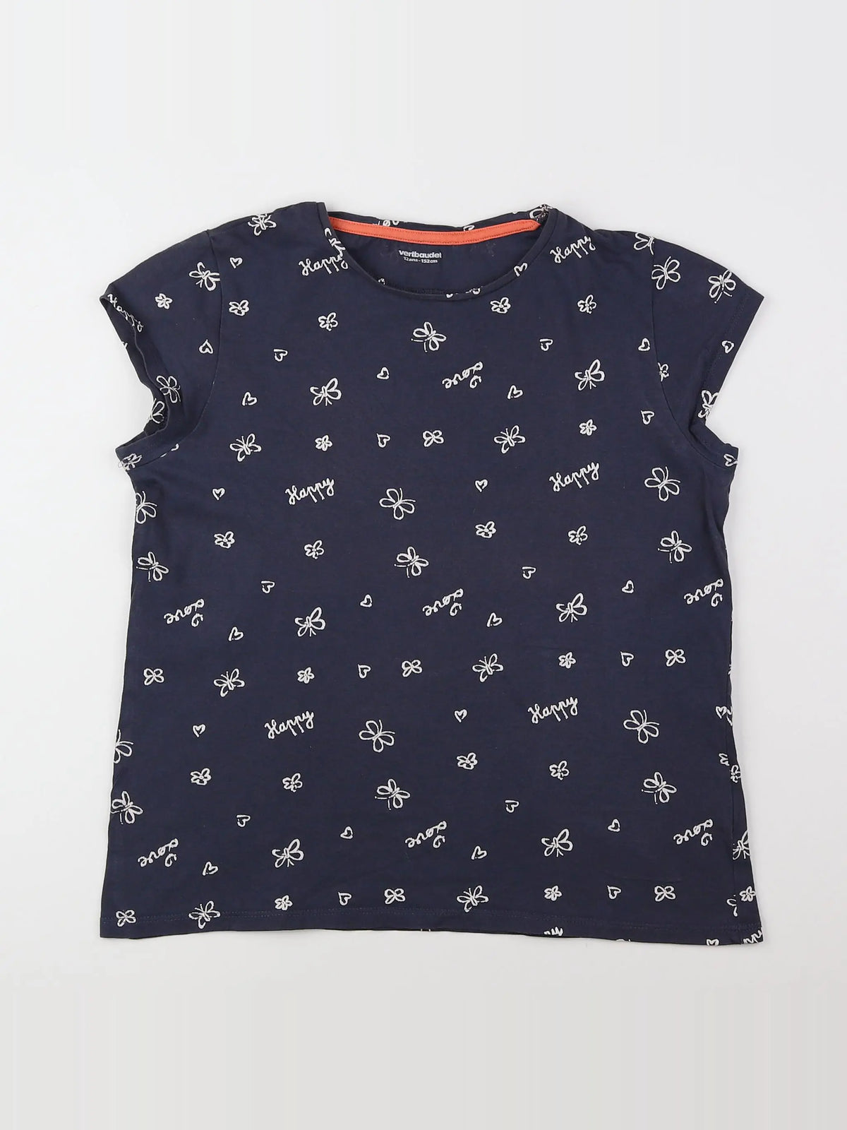 Vertbaudet - tee-shirt gris - 12 ans
