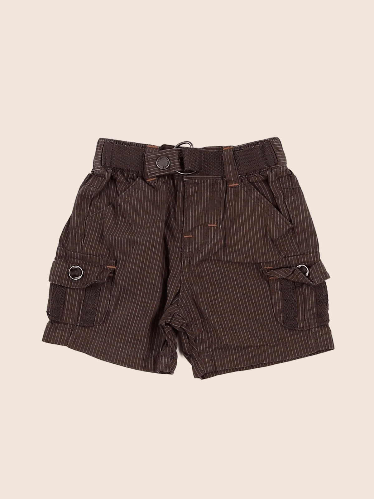 Vertbaudet - short marron - 3 mois