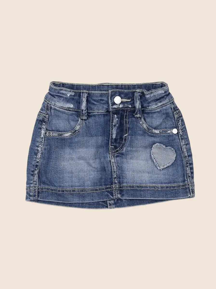 Benetton - jupe bleu - 12 mois