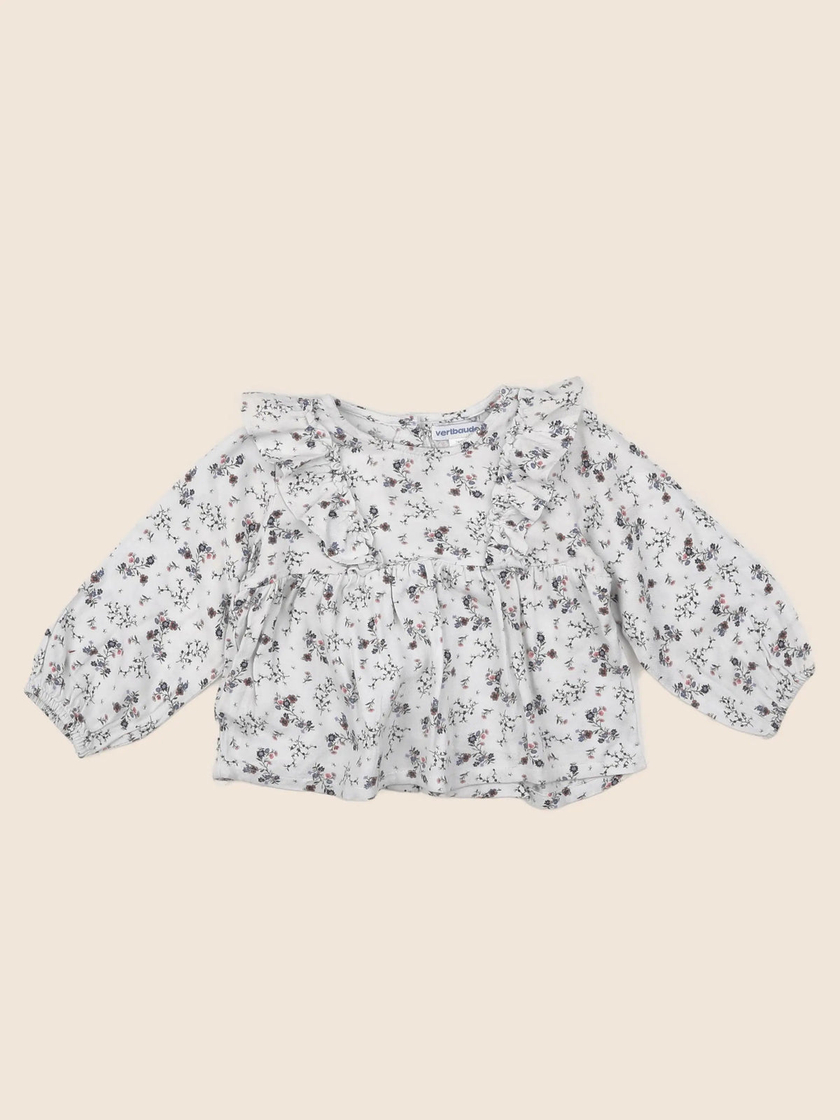 Vertbaudet - blouse multicolore - 12 mois