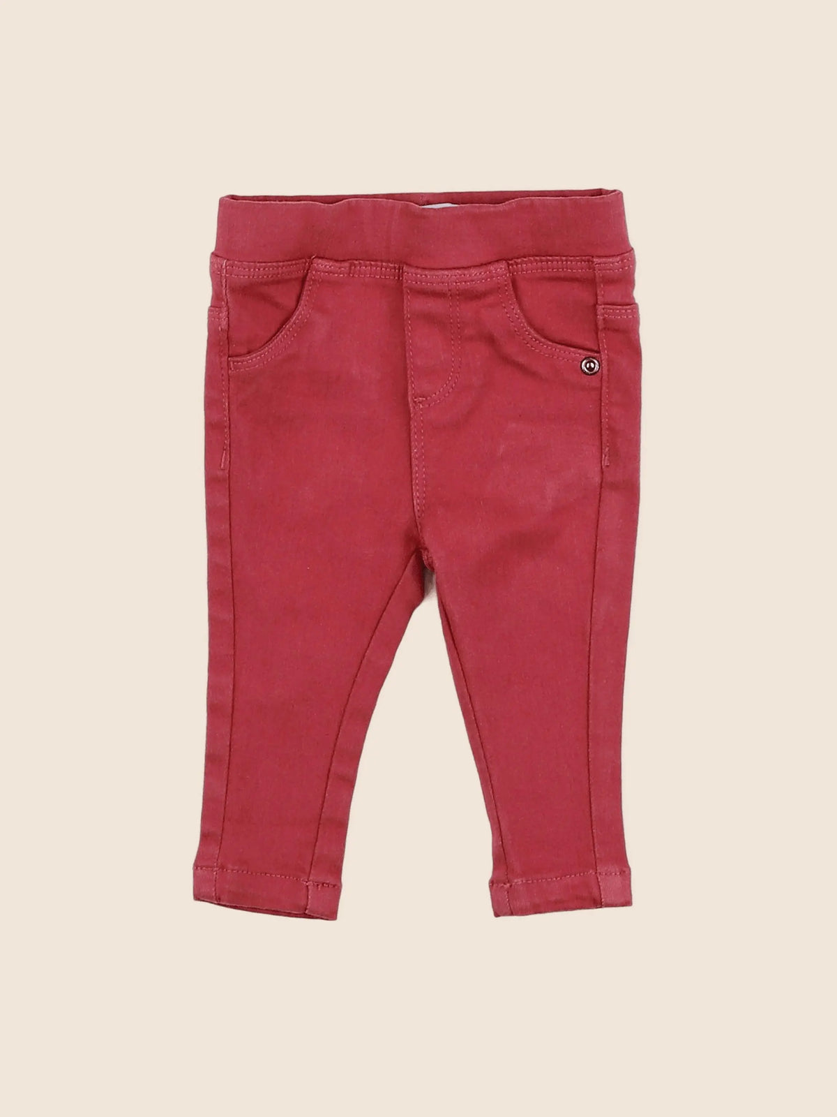 Vertbaudet - jegging rose - 3 mois
