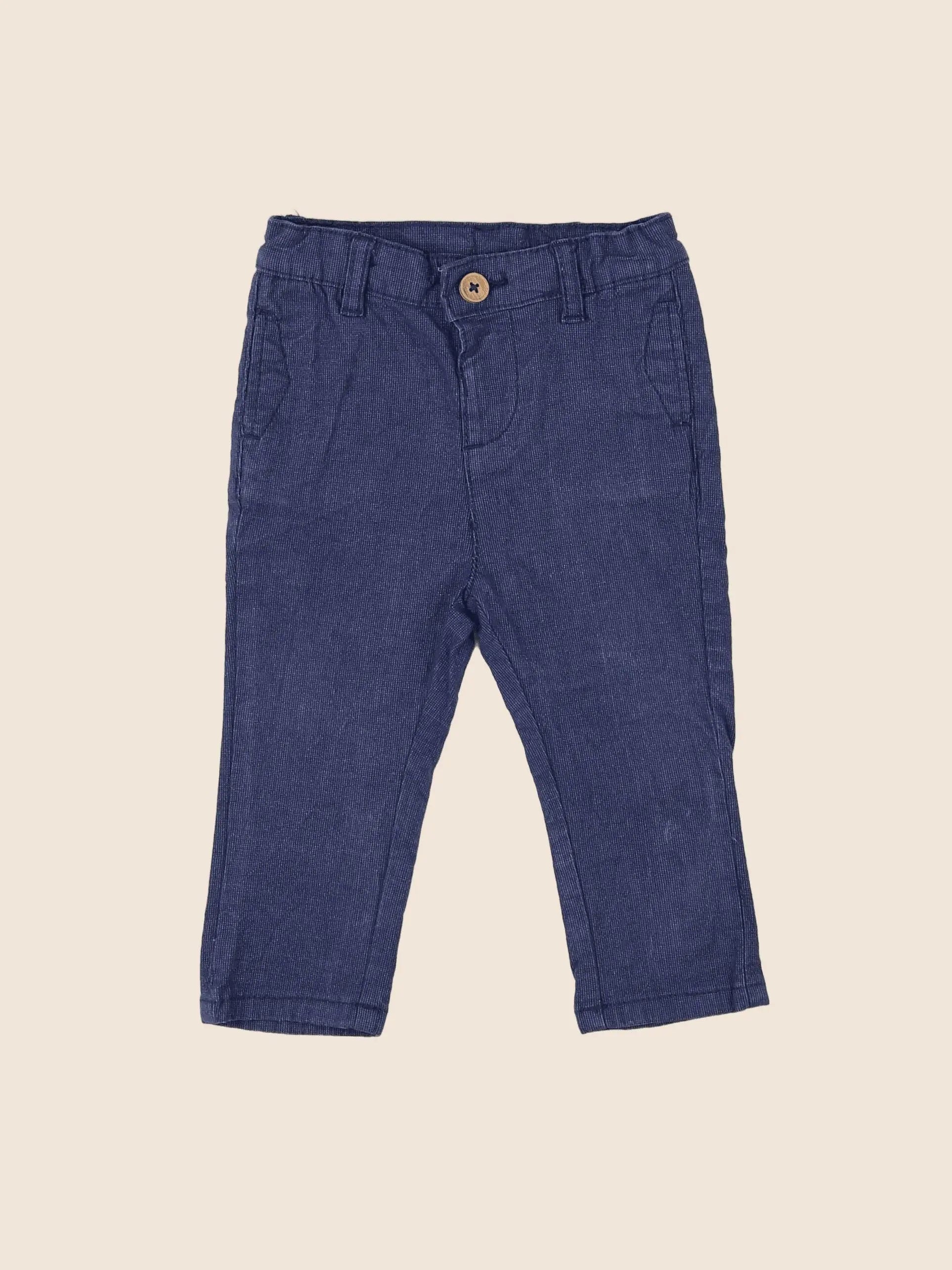 Tape à l'oeil - pantalon bleu - 9 mois