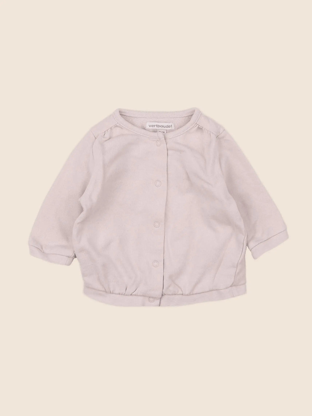 Vertbaudet - gilet rose - 3 mois