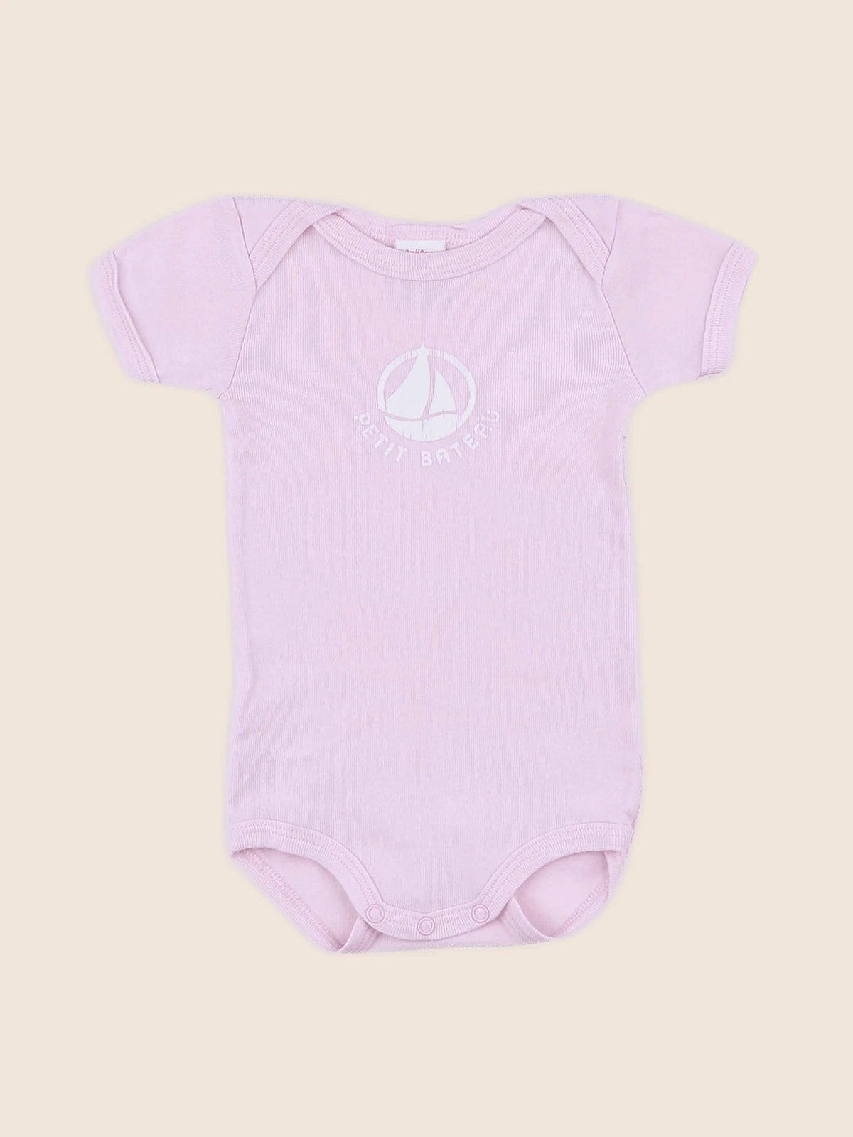 Petit Bateau - body rose - 3 mois
