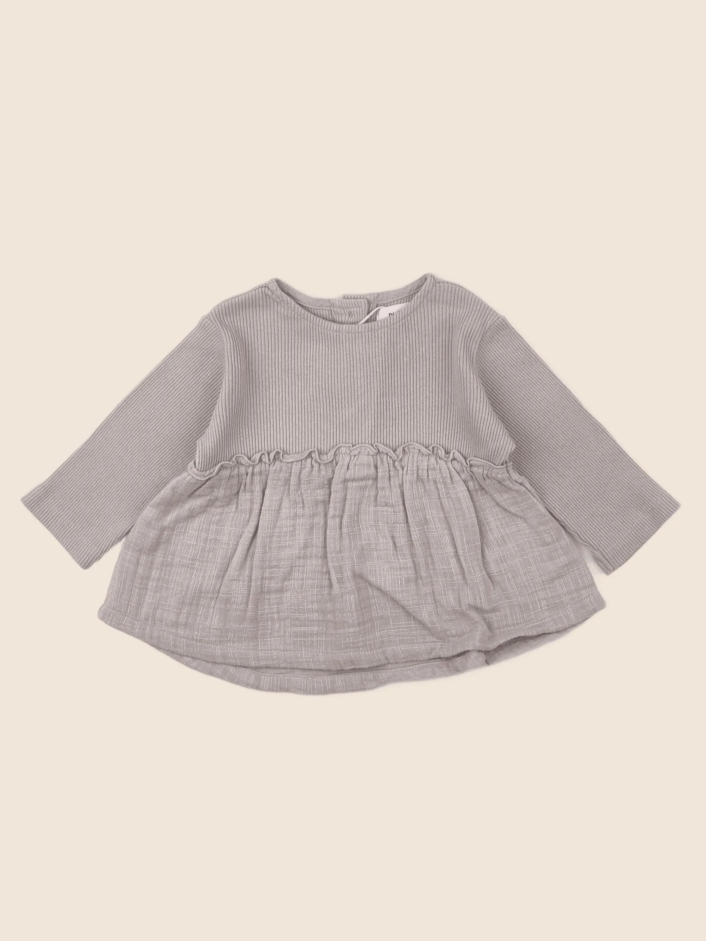 Play Up - robe gris (neuf) - 3 mois