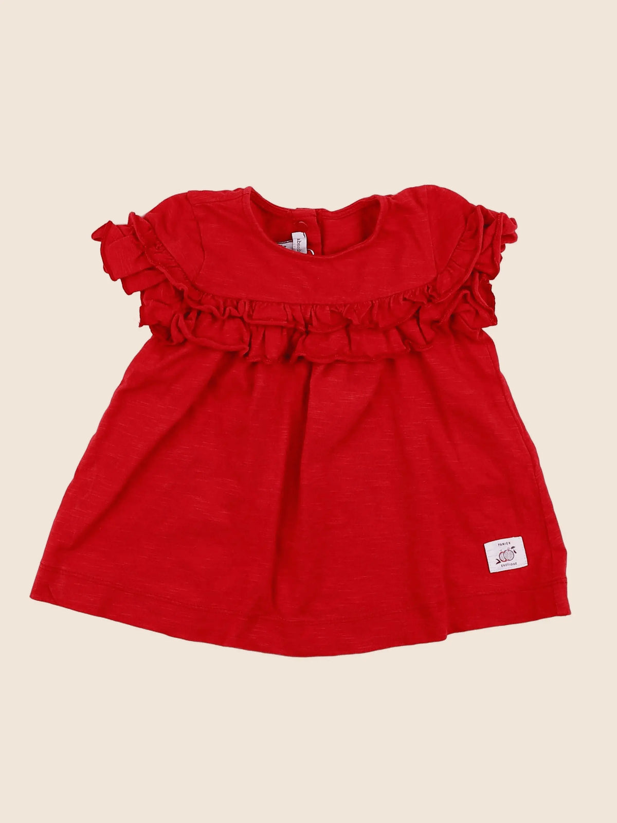 Absorba - robe rouge - 6 mois