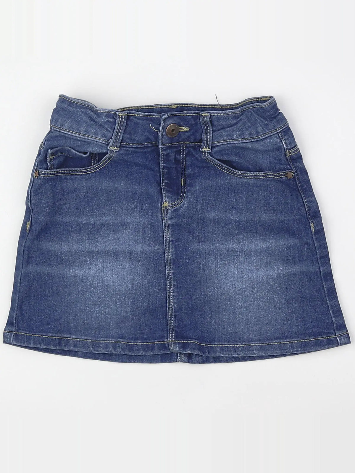 Vertbaudet - jupe bleu - 8 ans