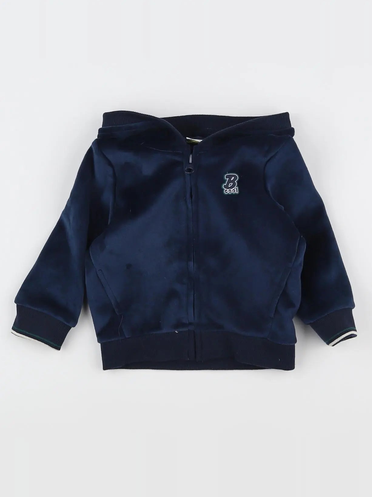 Tape à l'oeil - gilet bleu - 12 mois