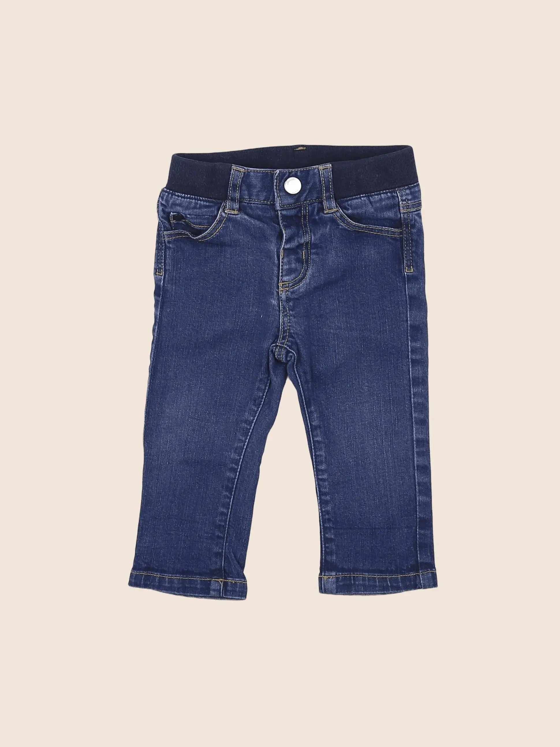 Jacadi - jean bleu - 12 mois