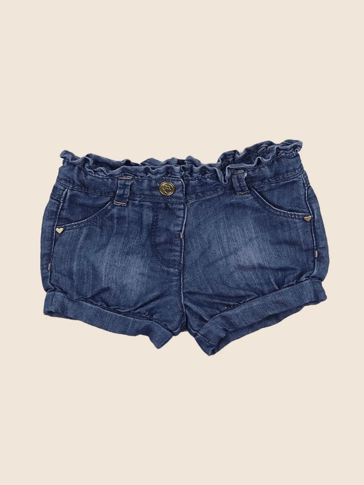 Tape à l'oeil - short bleu - 6 mois