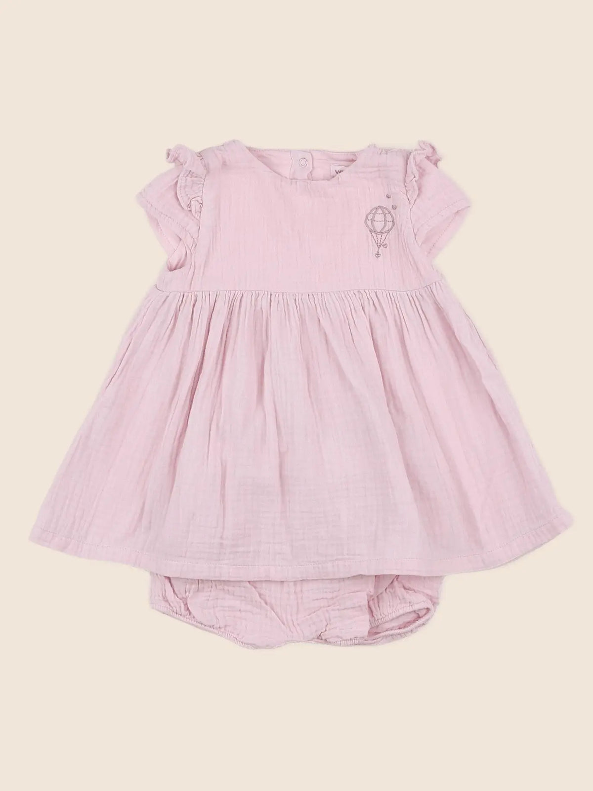 Vertbaudet - robe rose - 9 mois