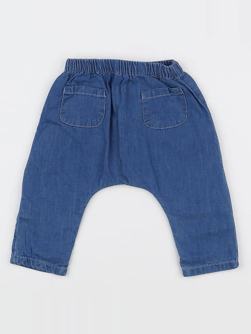 Boutchou - sarouel bleu - 3 mois