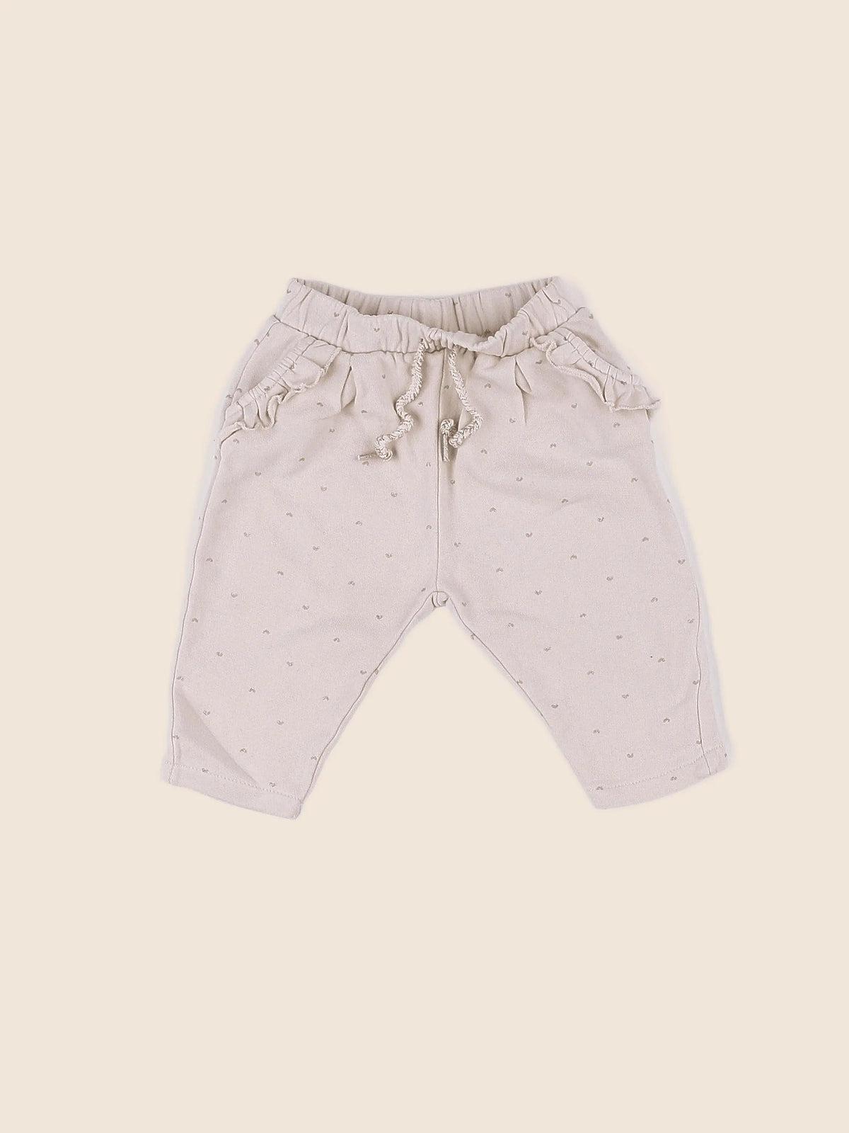 Vertbaudet - jogging beige - 3 mois