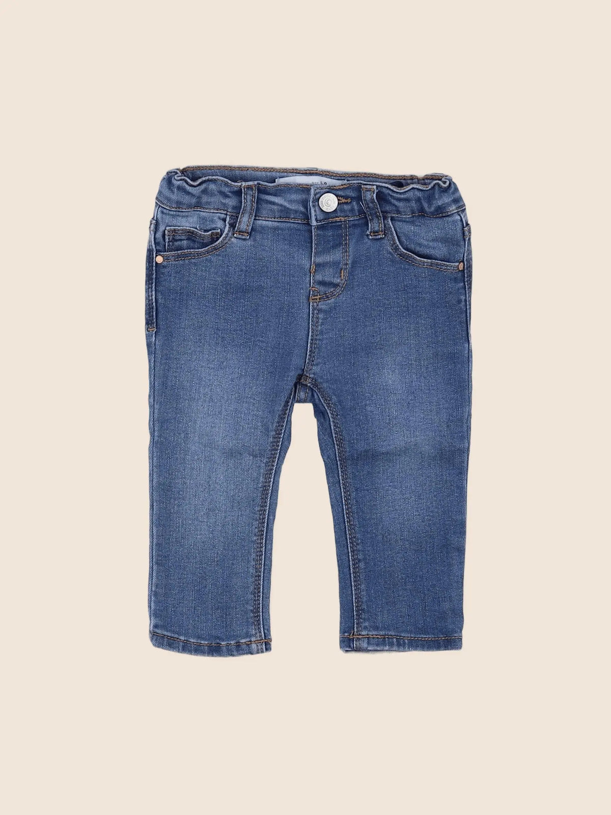 Zara - jean bleu - 6/9 mois