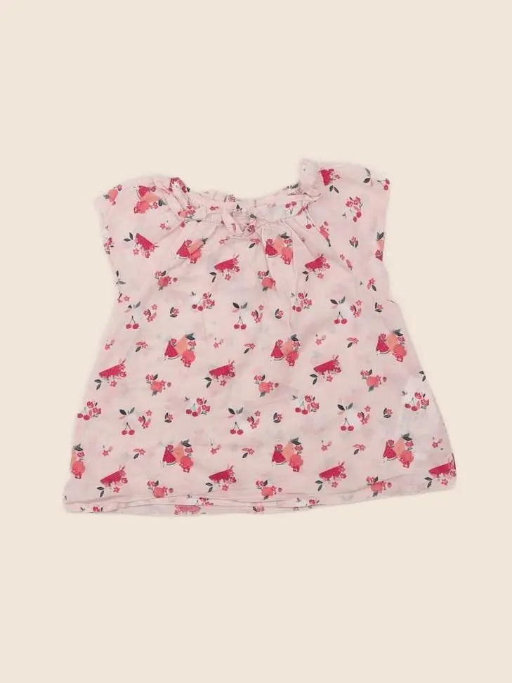 Tape à l'oeil - robe rose - 12 mois
