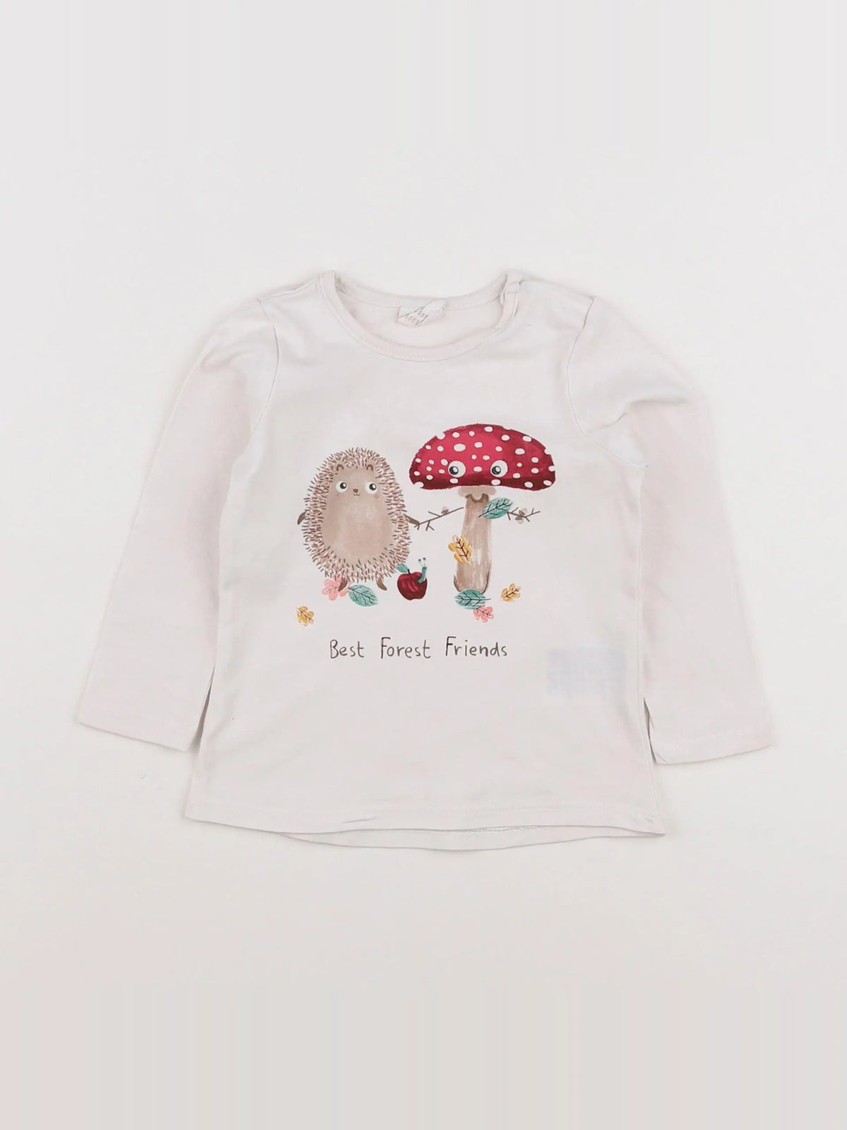 H&M - tee-shirt blanc - 6 mois