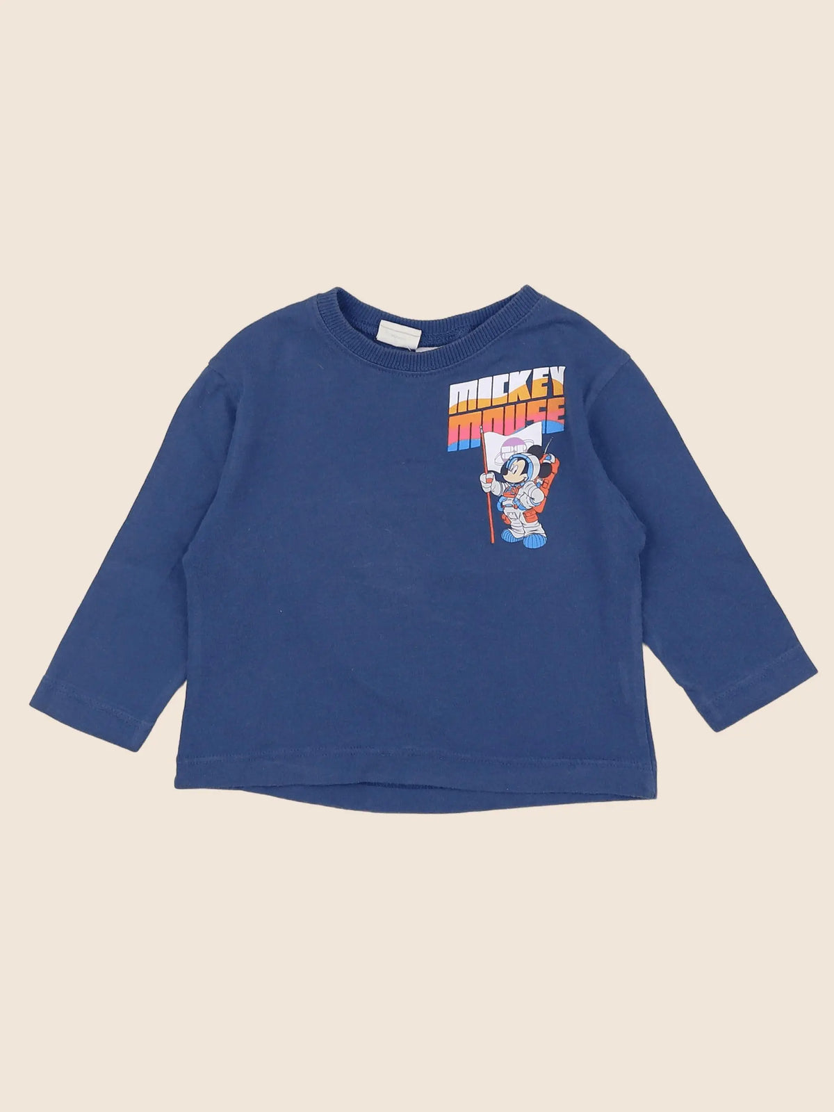Zara - tee-shirt bleu, multicolore - 3/6 mois