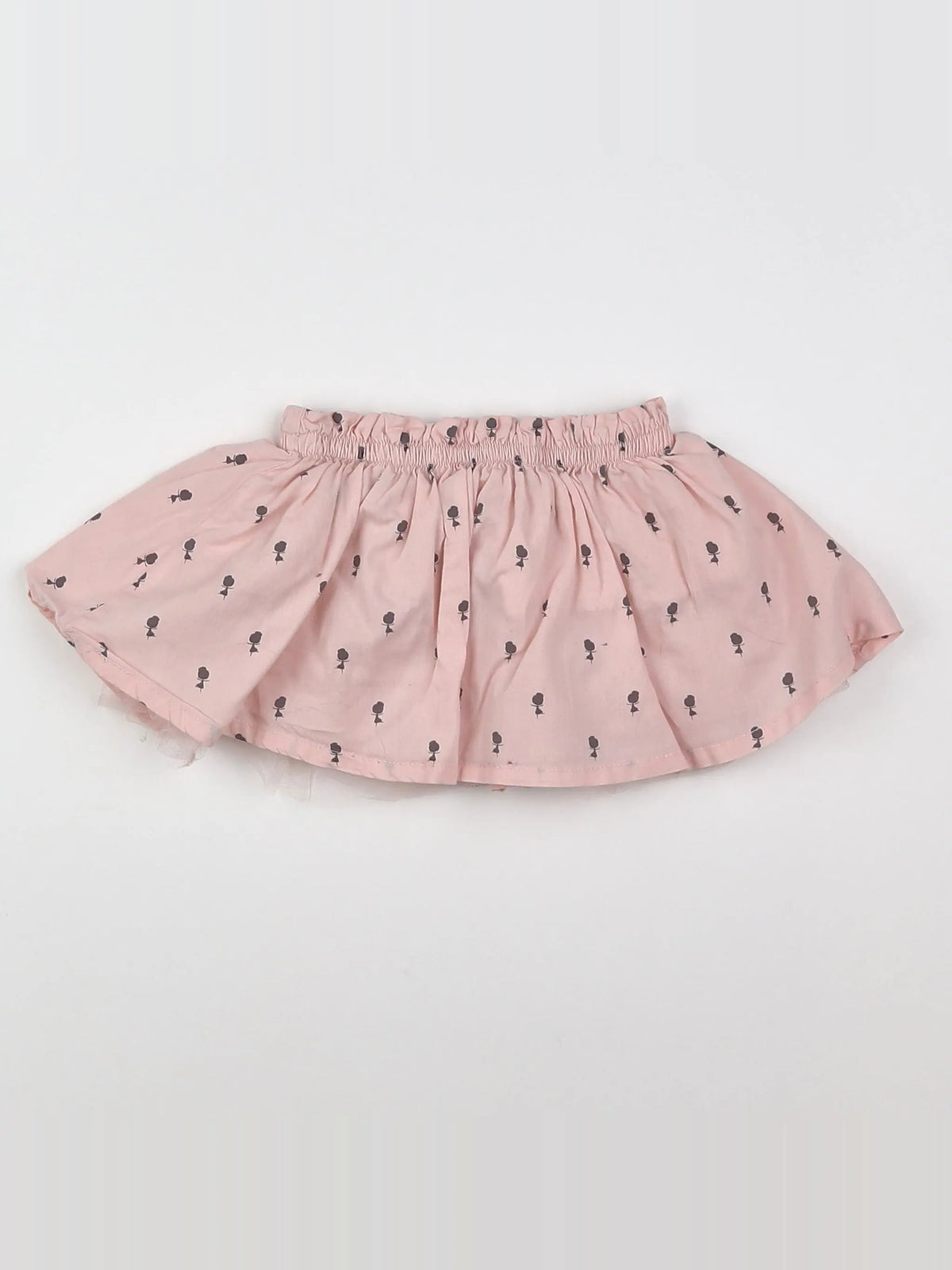 Vertbaudet - jupe rose - 12 mois
