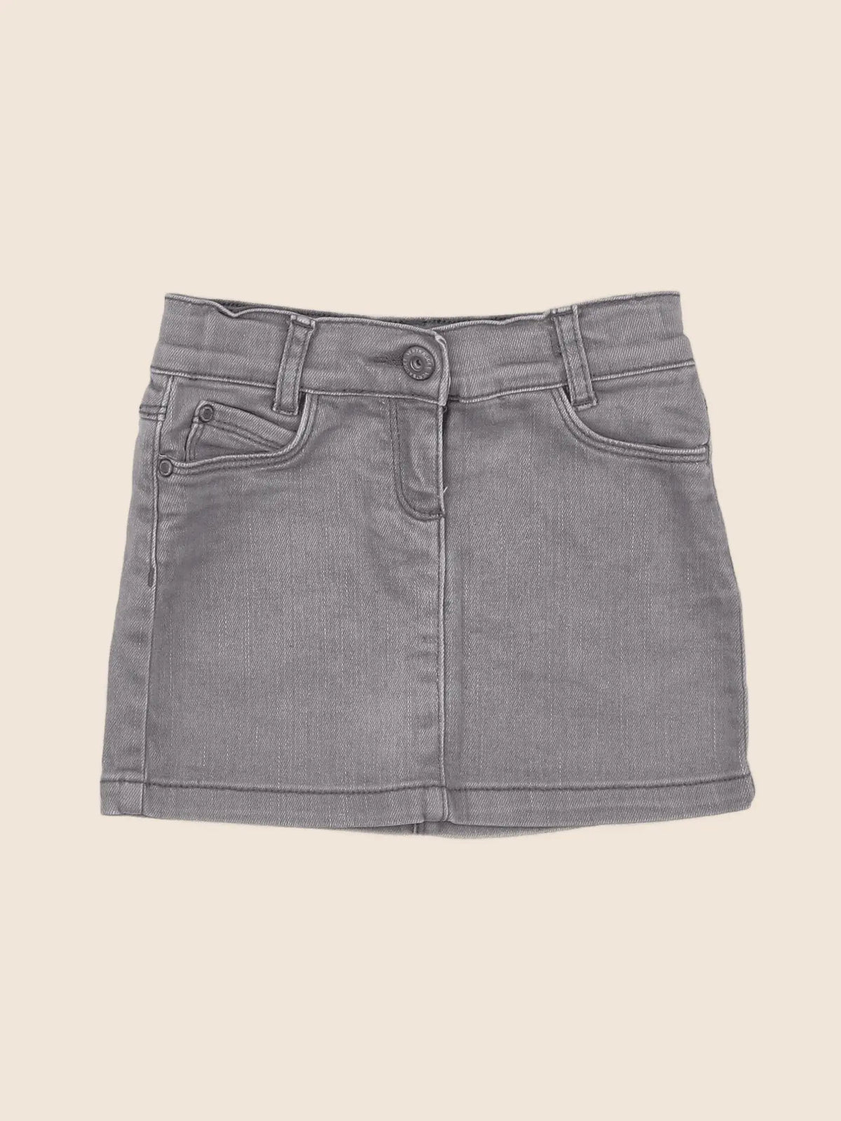 Vertbaudet - jupe gris - 3 ans