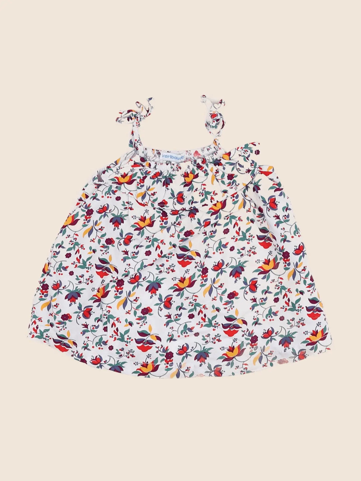 Vertbaudet - robe multicolore - 3 mois