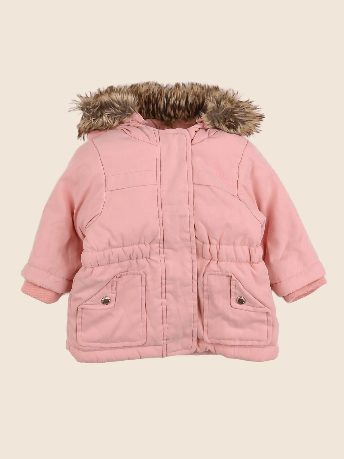 Vertbaudet - parka rose - 6 mois