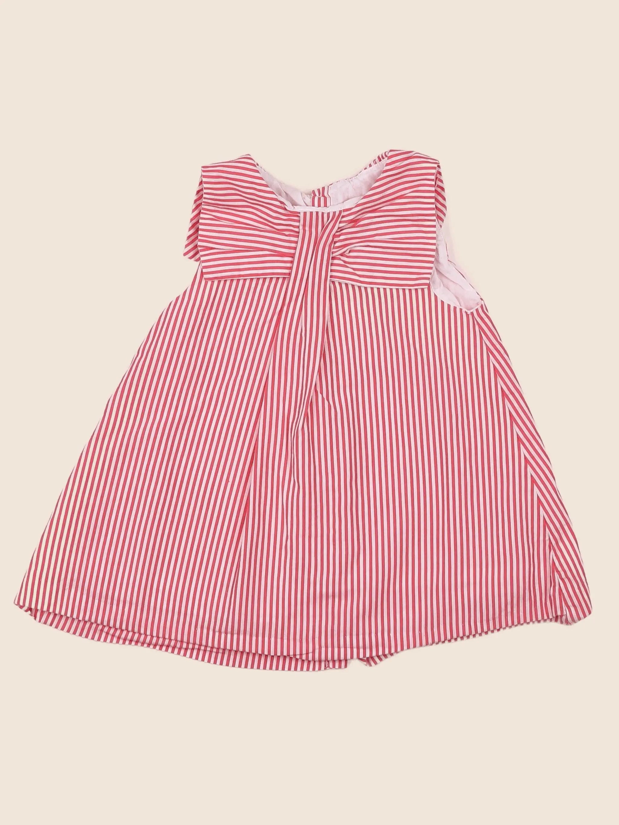 Jacadi - robe rose - 12 mois