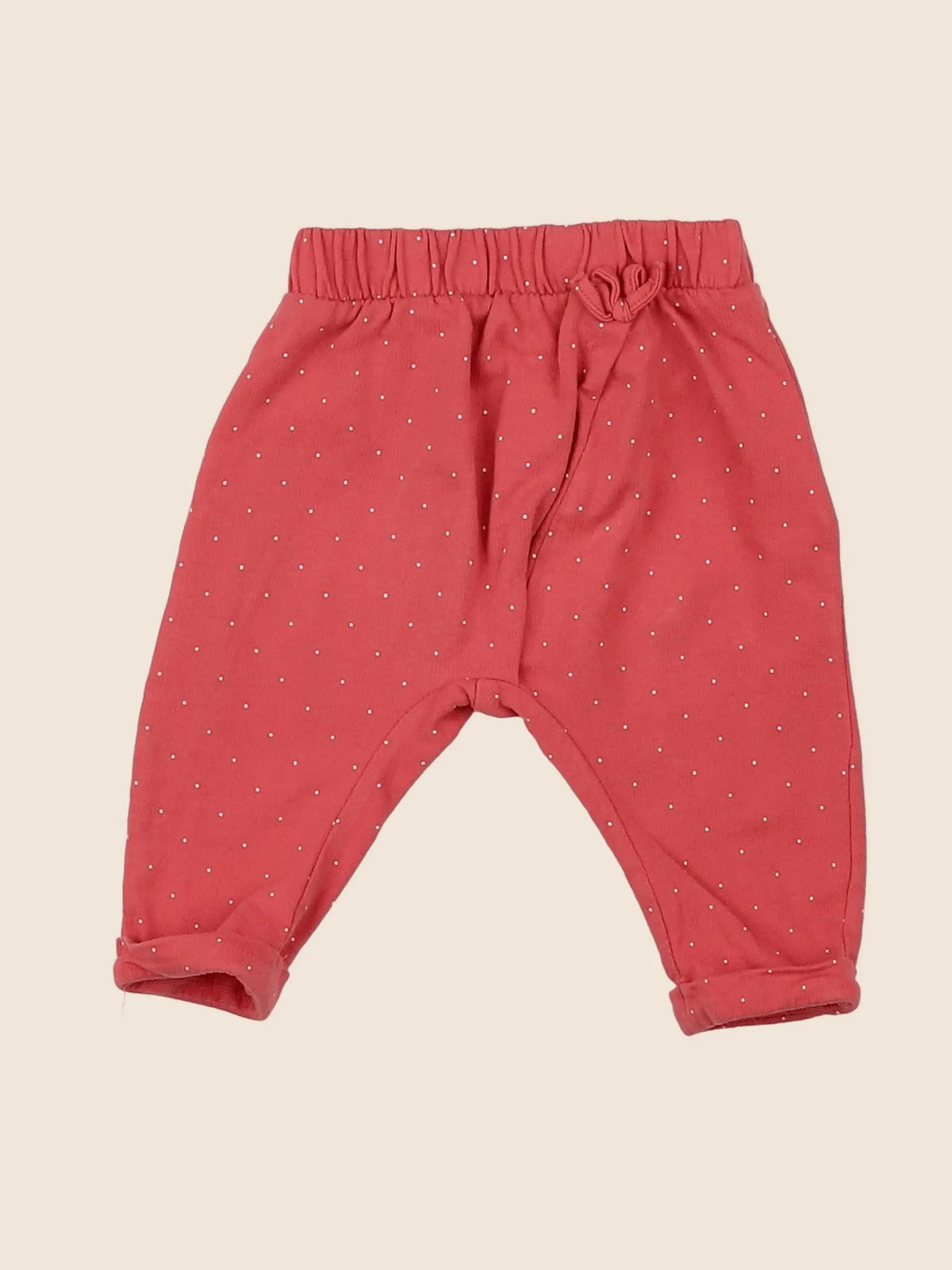 Vertbaudet - jogging rouge - 3 mois