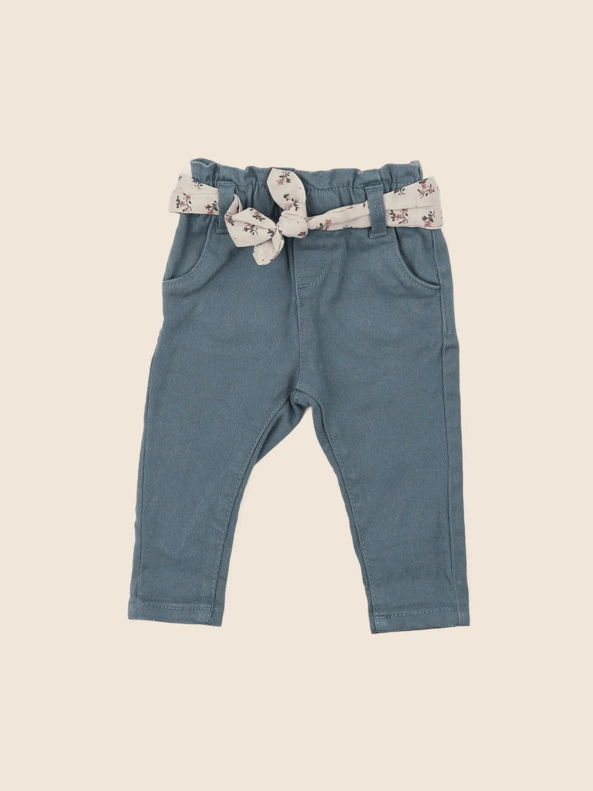 Vertbaudet - pantalon vert - 3 mois