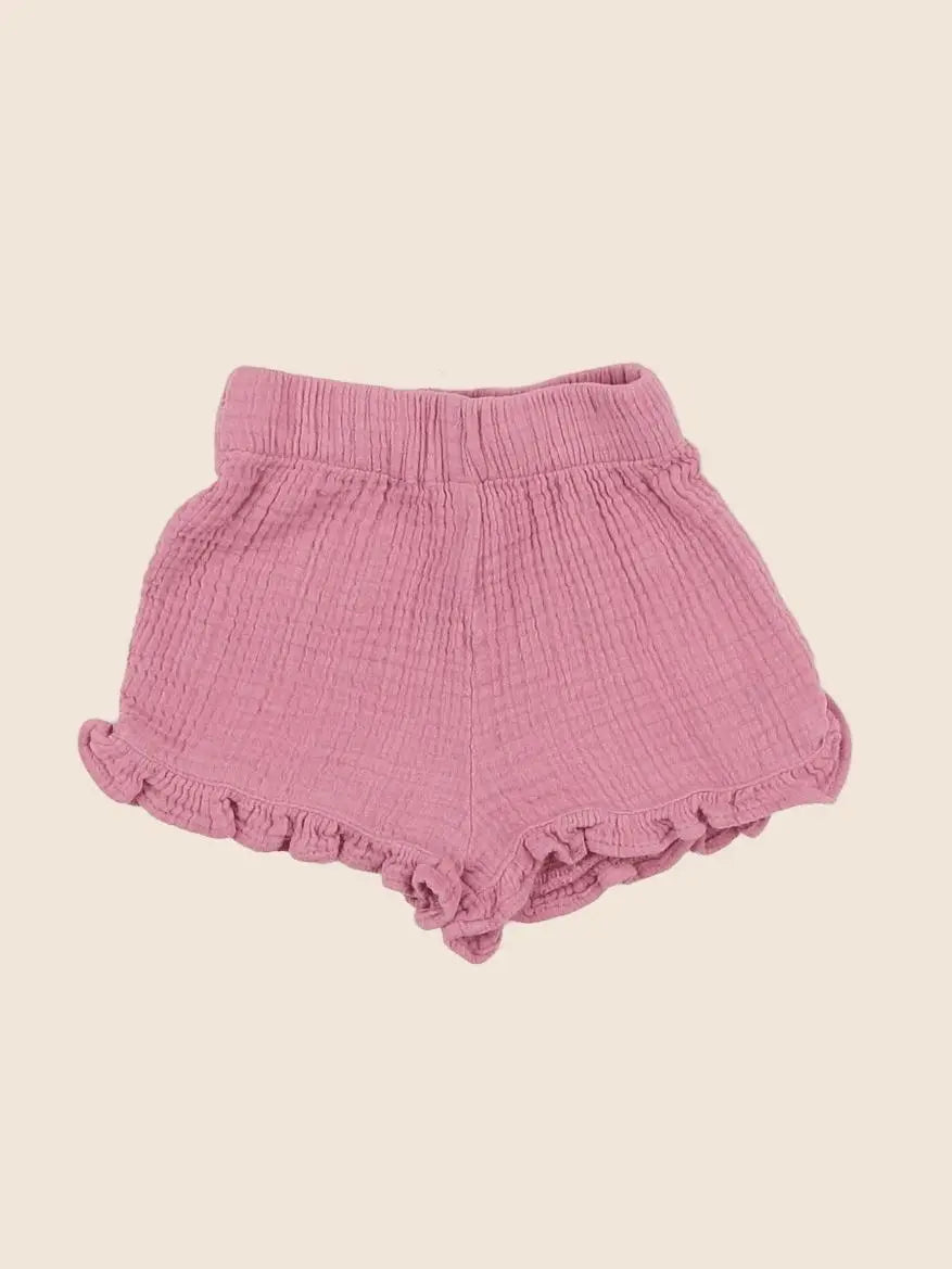 Vertbaudet - short rose - 3 mois