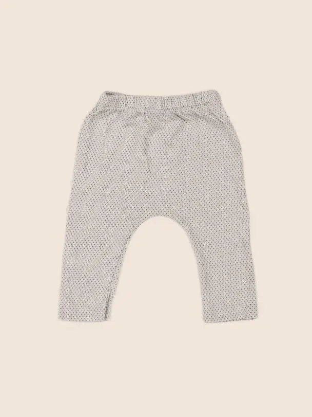 Boutchou - sarouel beige, noir - 3 mois