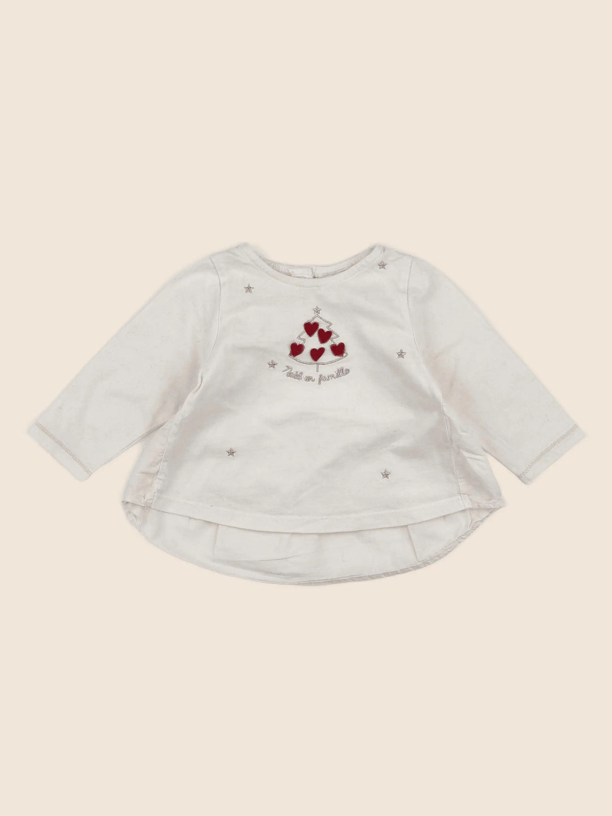 Tape à l'oeil - tee-shirt beige - 6 mois