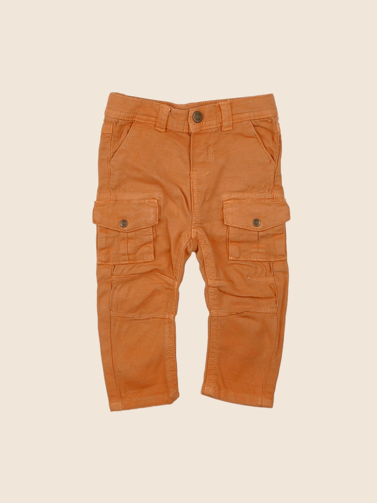 Tape à l'oeil - pantalon orange - 9 mois