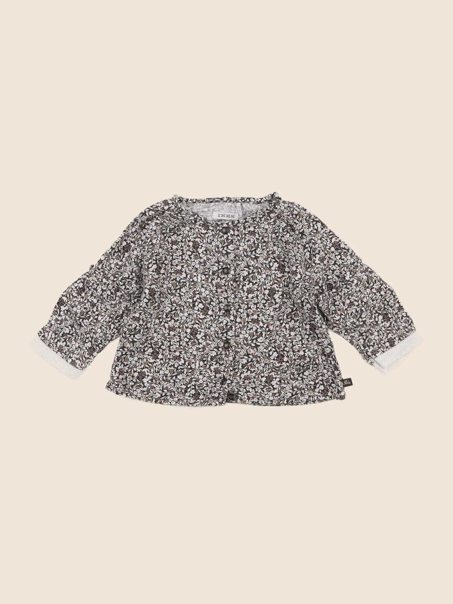 IKKS - blouse noir - 12 mois