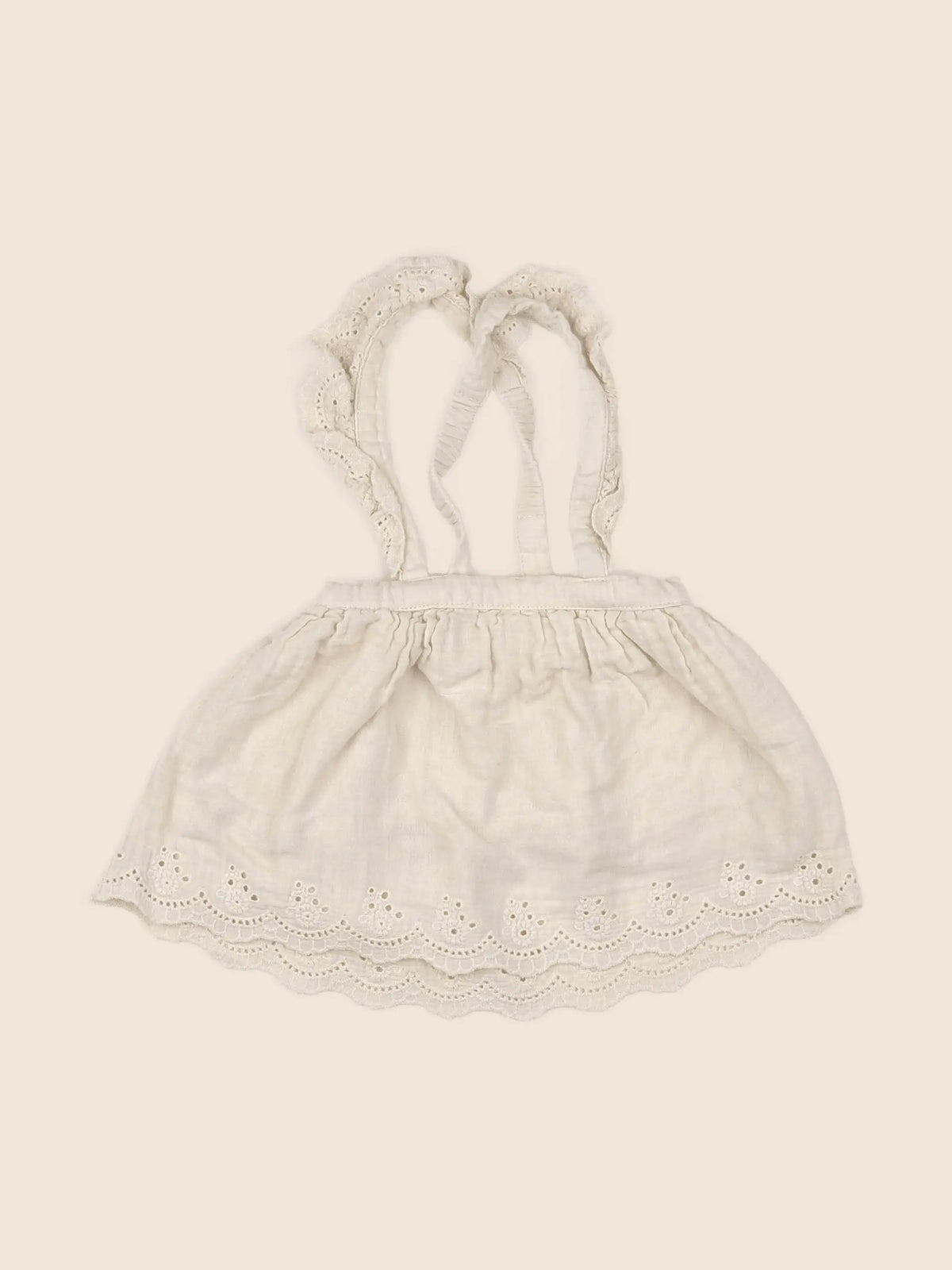 Vertbaudet - jupe beige - 3 mois