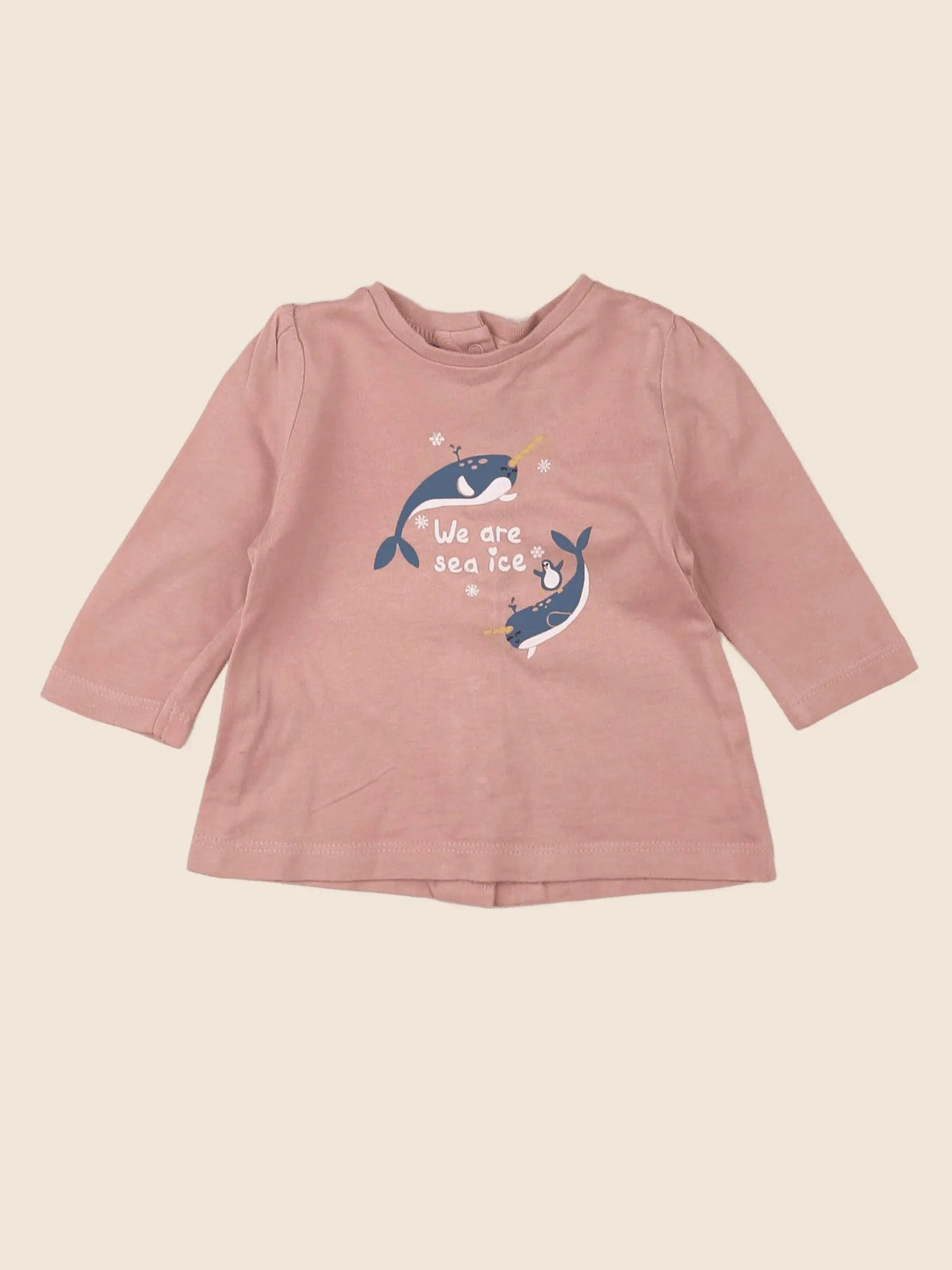 Vertbaudet - tee-shirt rose - 3 mois