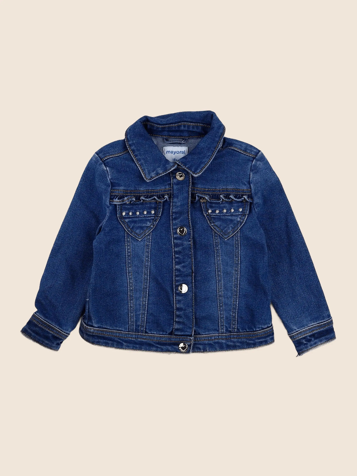 Mayoral - veste bleu - 18 mois