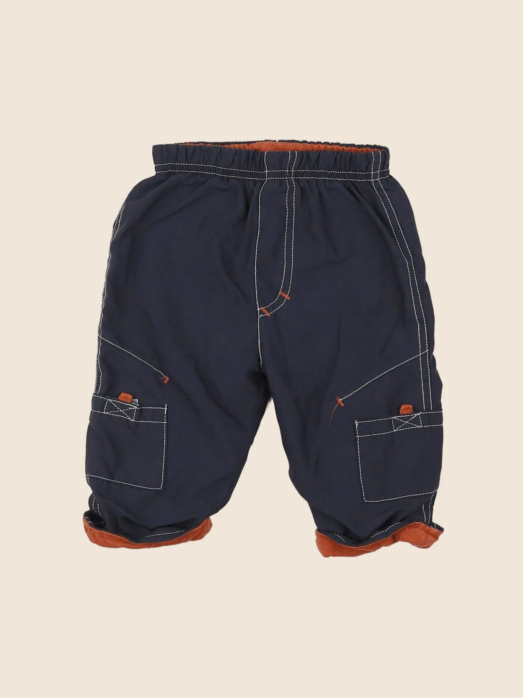 Natalys - pantalon gris - 6 mois