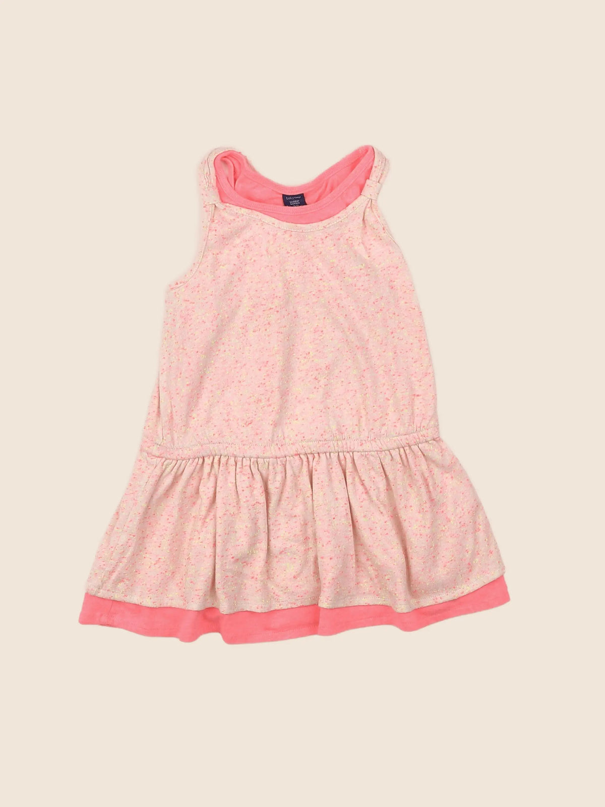 GAP - robe rose fluo - 18 mois à 2 ans
