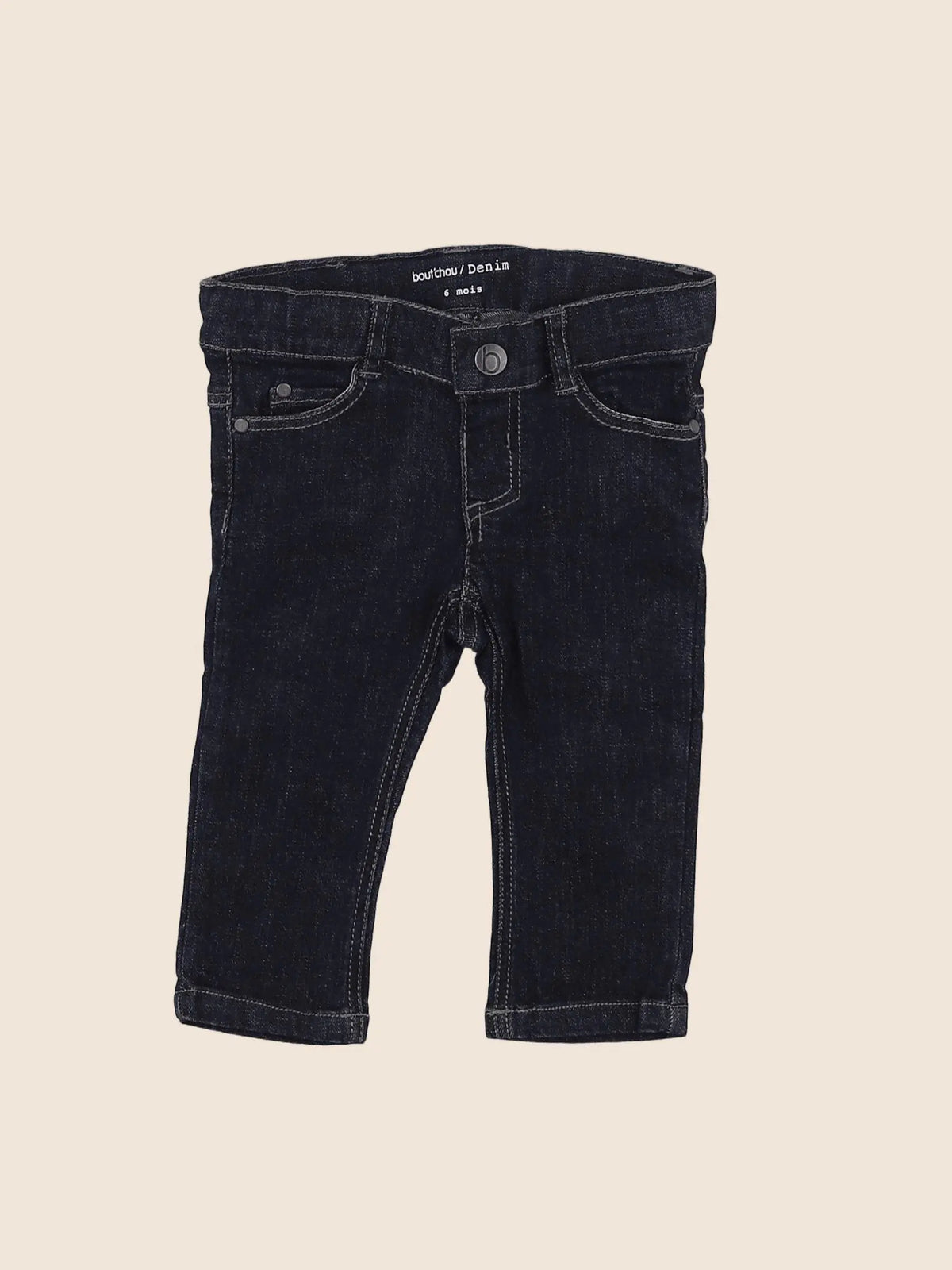 Boutchou - jean bleu - 6 mois