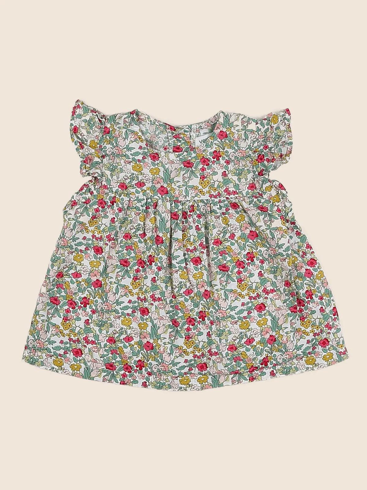 Vertbaudet - blouse multicolore - 12 mois
